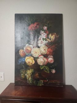 Canvas painting