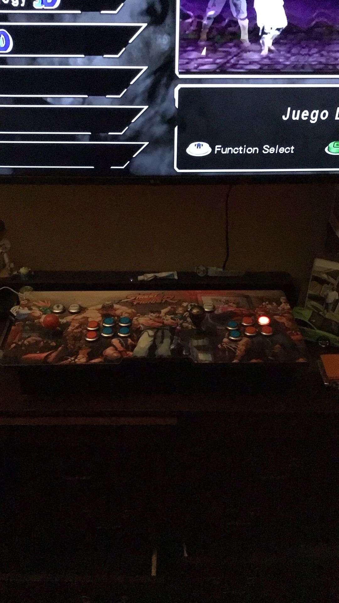 Street Fighter Arcade Game Board