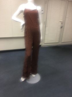 New York & Company Jumper - Class 614, Brown & Gold - Medium