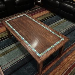 Custom Coffee Table With Lights