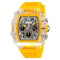 Activa X InvictaMen's Watch w/Skeleton Dial - 44.3mm, Yellow (ACW2305-001)