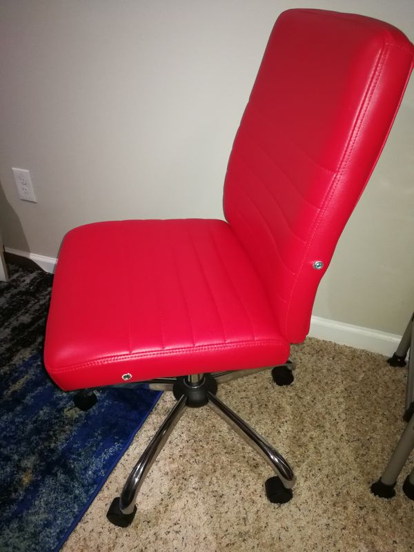 New Lexmod Red Leather Office Chair W Arms For In Westerville New Lexmod Red Leather Office Chair W Arms For In Westerville Oh Offerup