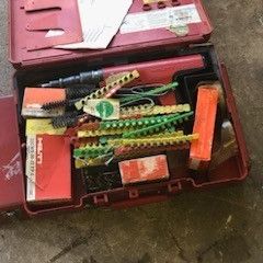 HILTI stud gun and material 