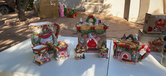 Christmas ceramic set