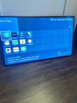 50”Samsung HD 1080p 120hz has some apps