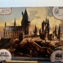 Harry Potter Hogwarts Castle Paint By Numbers 
