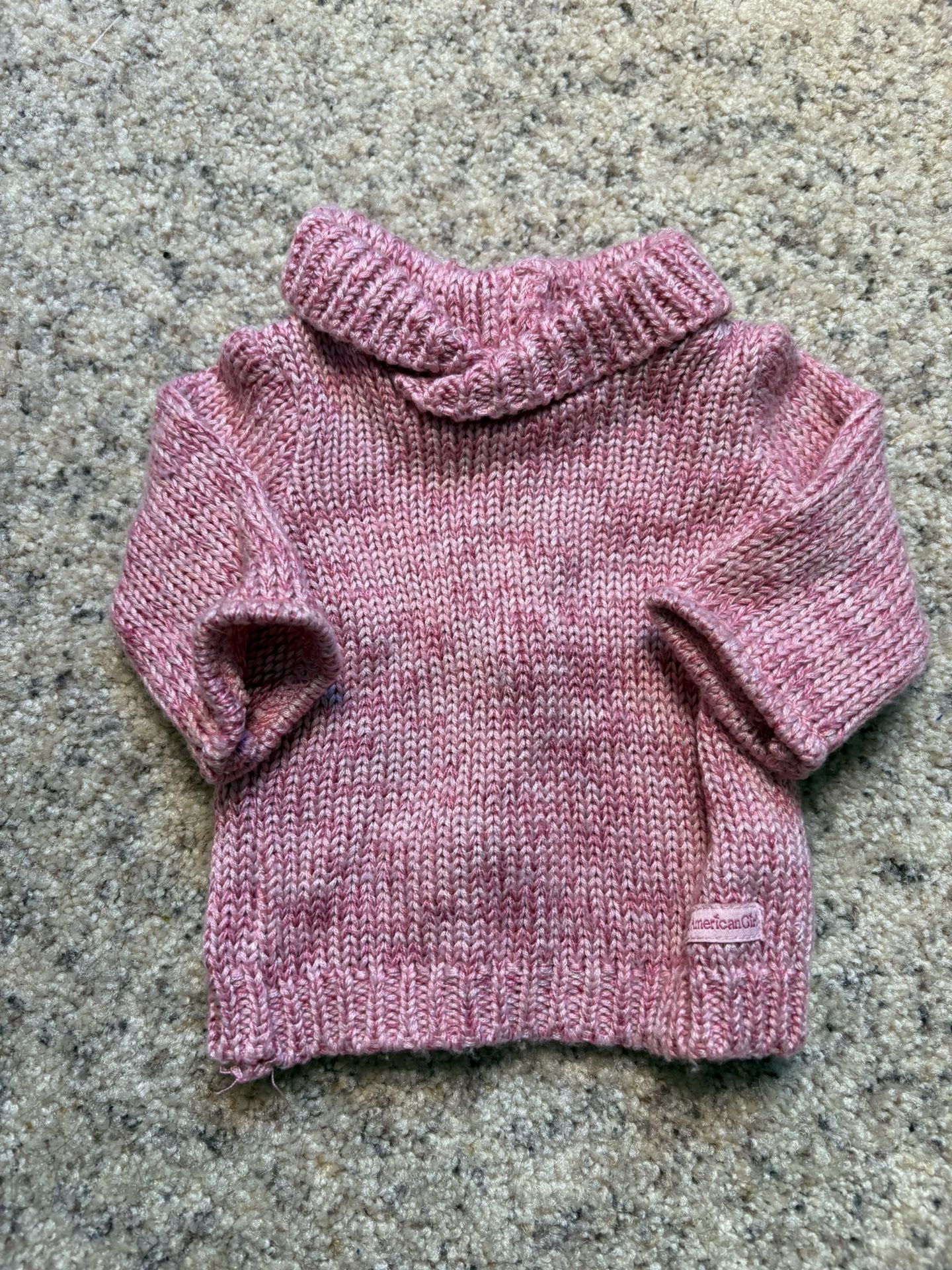 American Girl Pink Sweater