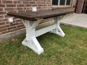 Custom farm table