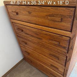 Wood Dresser 