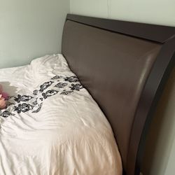 King size Bed Frame And mattress. 