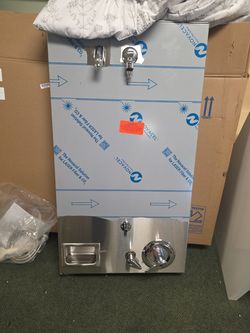 New wall shower unit