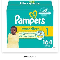 Brand New Pampers Size 1 diapers 