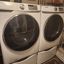Samsung Washer And Dryer With Pedestals