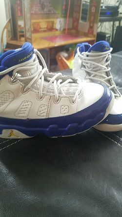 Size 11c, Jordan 9s