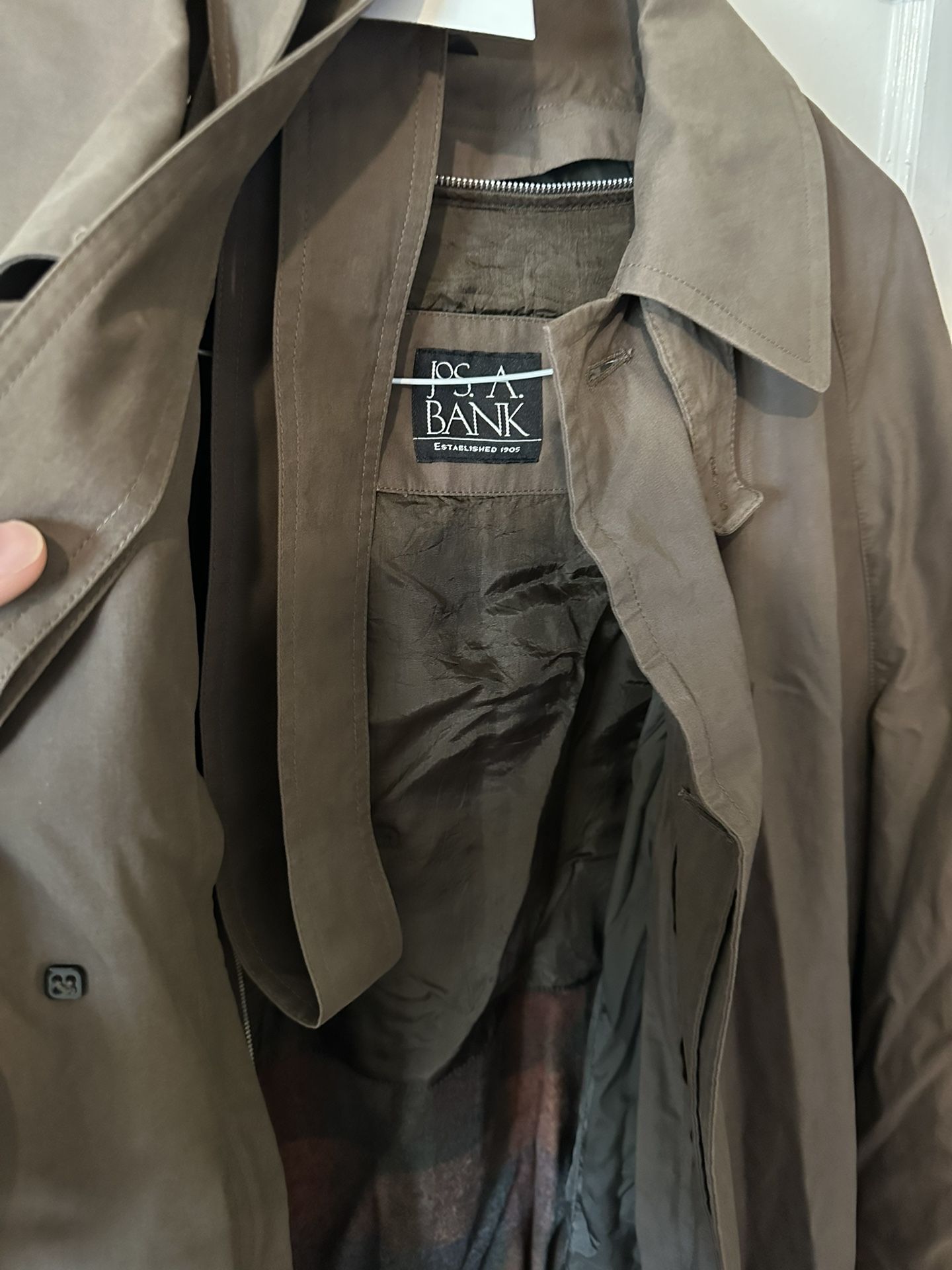 JOS A BANK Trench Coat
