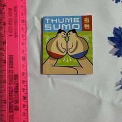 Vintage Sumo Finger Wrestling Book