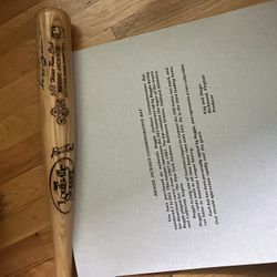 Autographed Reggie Jackson Bat (1989)