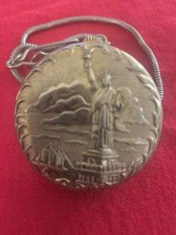 Statue of Liberty pocket watch