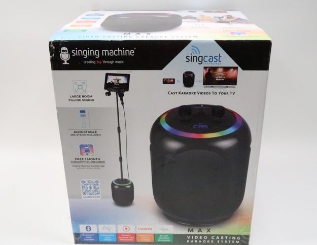 New- Sealed Box- Karaoke Machine- Stand Alone Machine-singing