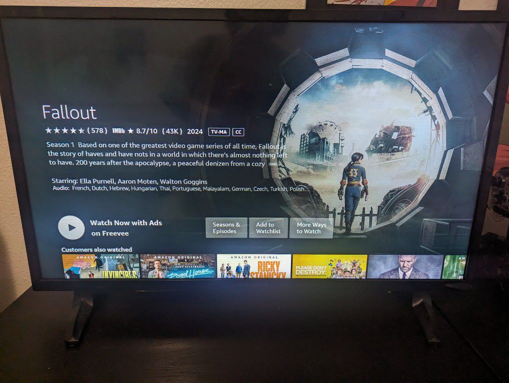 32-inch Insignia Amazon Fire Smart TV