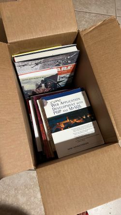 Box Of Books In Good Condition