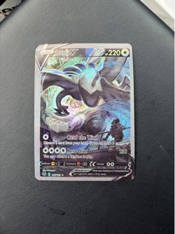 Lugia Silver Tempest Pokemon card