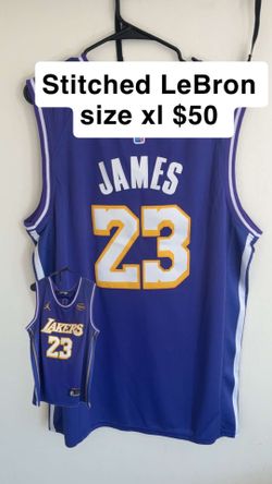 LeBron stitched jersey