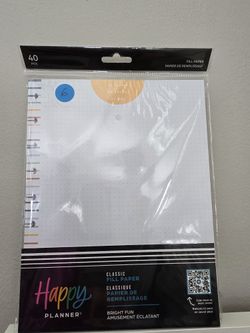 HAPPY PLANNER Bright Fun Classic Filler Paper