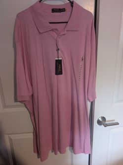 Polo Ralph Lauren Pink Polo Shirt 3XL