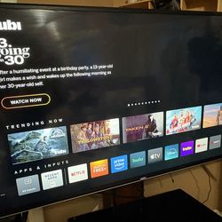 Visio tv with tv mount 55 inch