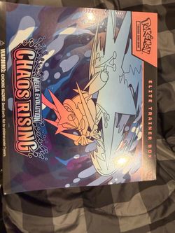 Pokemon ETB  (chaos rising)