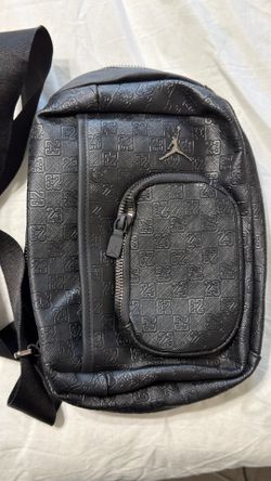 Jordan monogram faux leather bag