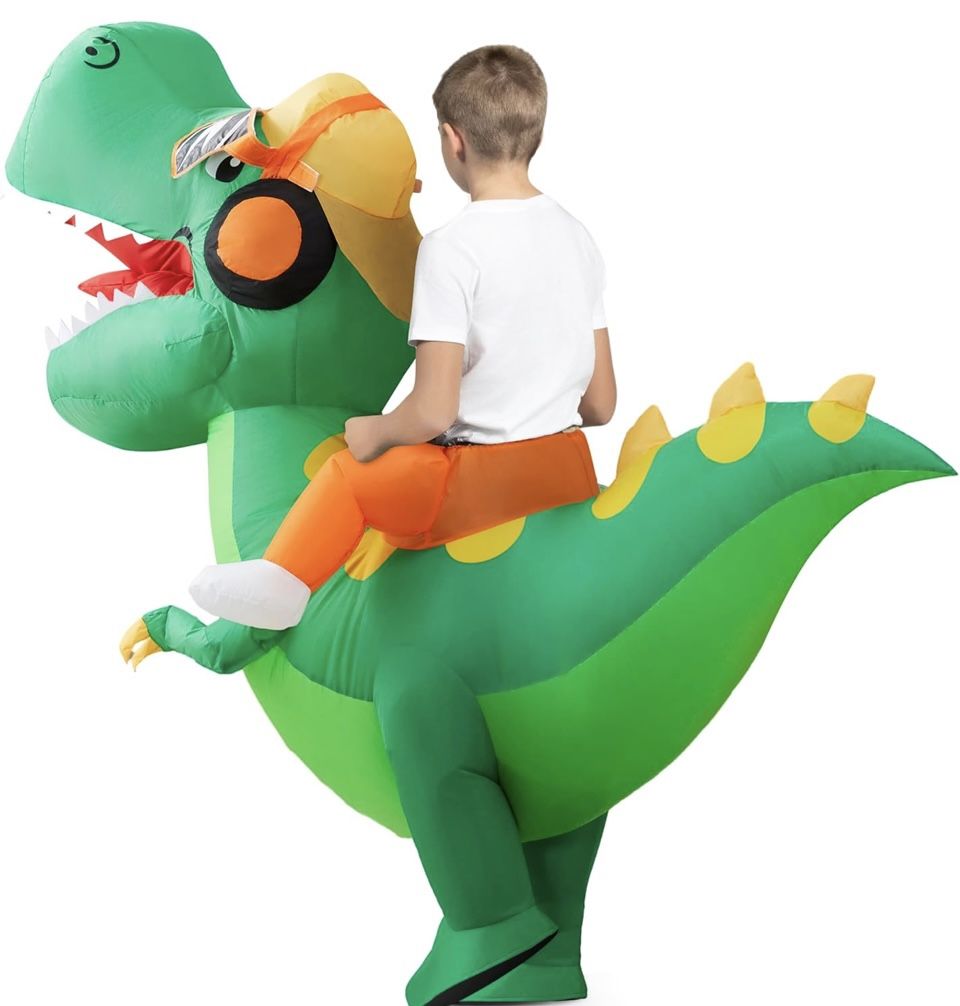 Dinosaur Inflatable Costume (7-10 Yrs)