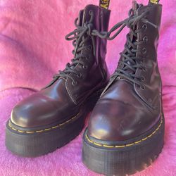 Dr Martens - Jadon Burgundy W9 M8