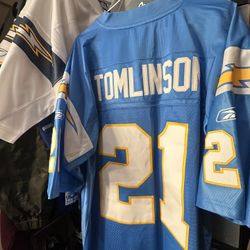 San Diego Chargers Tomlinson 21  Jersey 