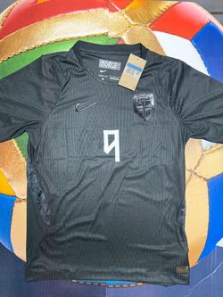 Nike Erling Haaland #9 Norway 2026-27 blackout away player-version jersey