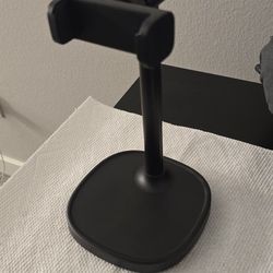 Adjustable Aluminum Phone Stand (Weighted Base) – Like New – $15