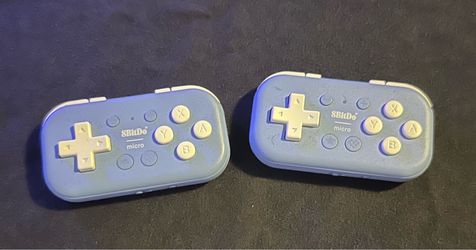 8-bitdo micro bluetooth game controllers (pair)