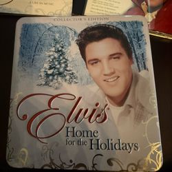 Elvis Presley - Home for the Holidays - Collector's Tin  - Music CD’s