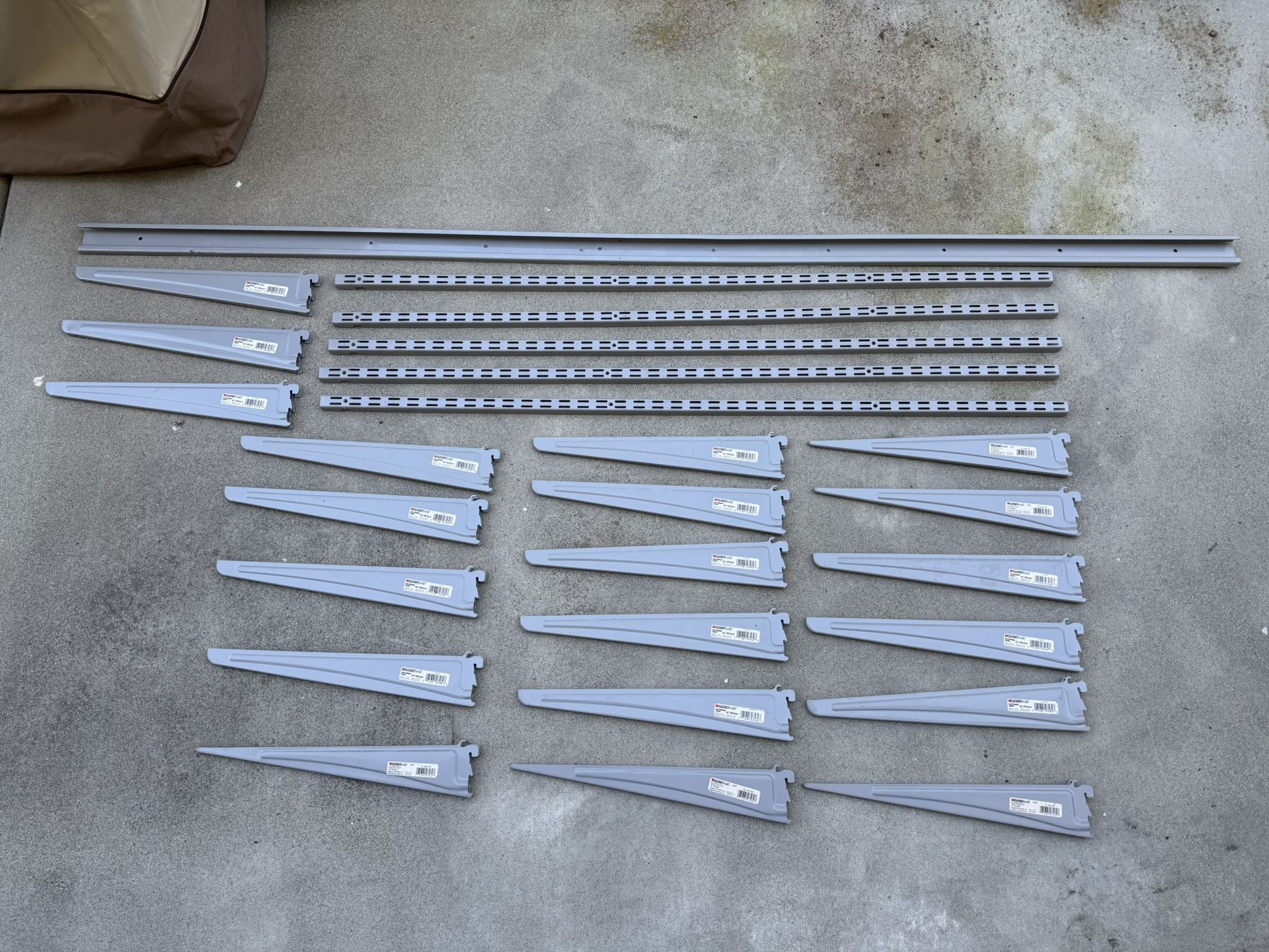 Closetmaid Garage or Closet Shelving Parts