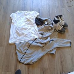 Nike Tech Outfit And Jordans With Cologne Read Bio