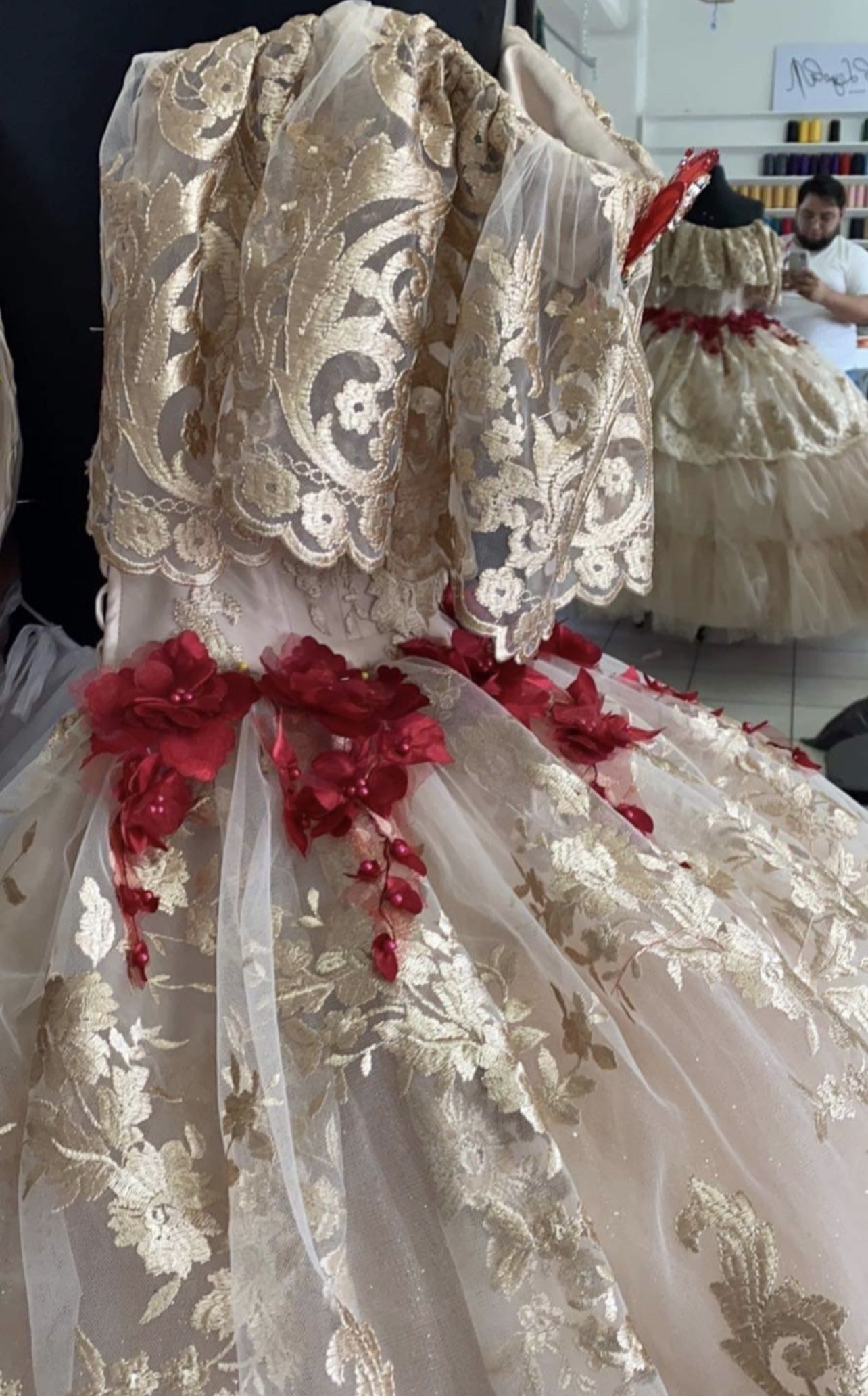 Custom Made Quince Dress