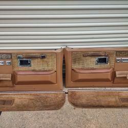 78-91 Chevy C10/ K10/ K5 Front Door Panels . With Pull Handles