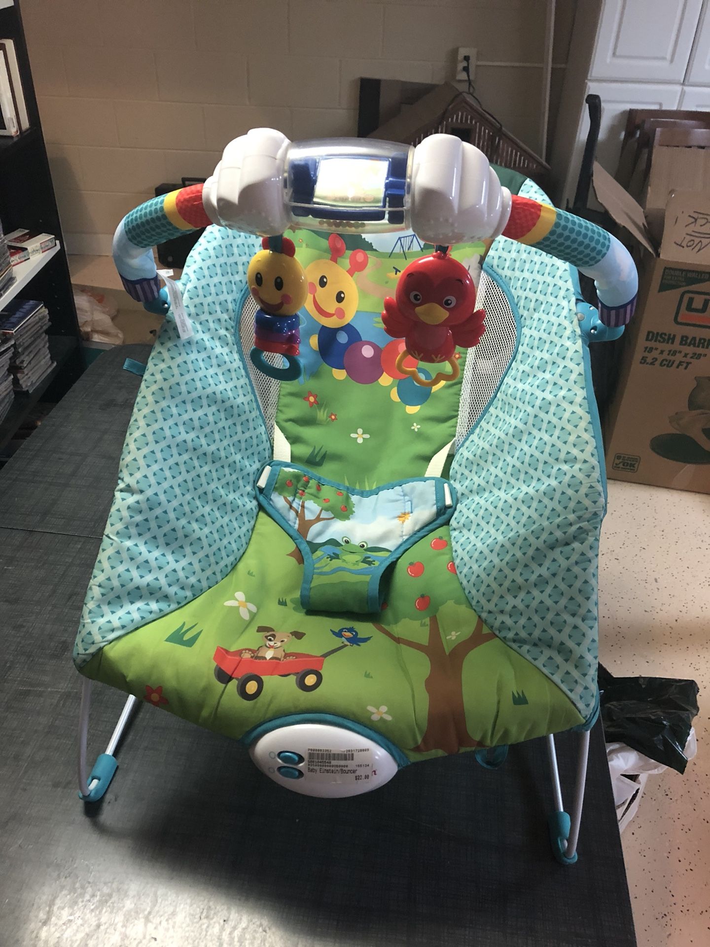 Baby Einstein Bouncer Caterpillar's Day at the Park POOS