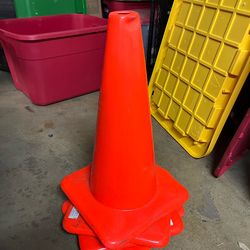 18” Orange Safety Cones
