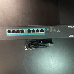 TRENDnet TPE-T80H 8-port GREENnet 10/100 PoE+ switch