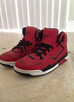 Red Jordan Flights size 10.5