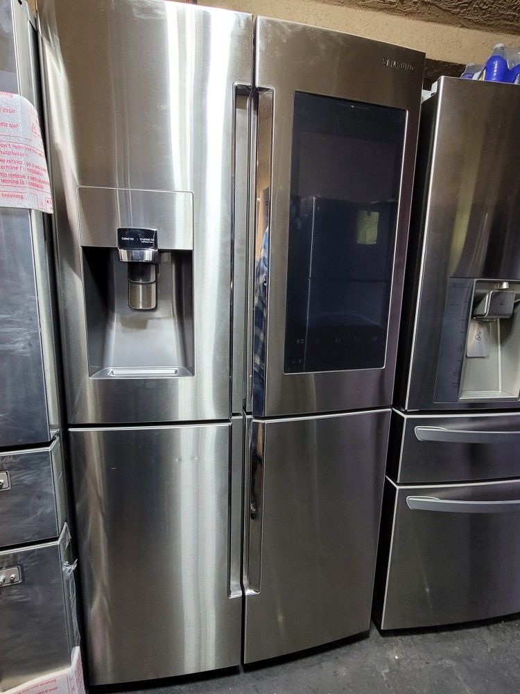 Samsung Flex With Family Hub Stainless Steel French Door Refrigerator With 🧊 💧 Dispenser