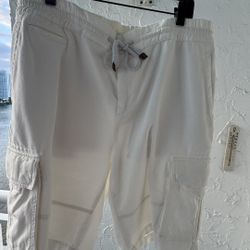 BRUNELLO CUCINELLI White Cotton Bermuda Shorts 
