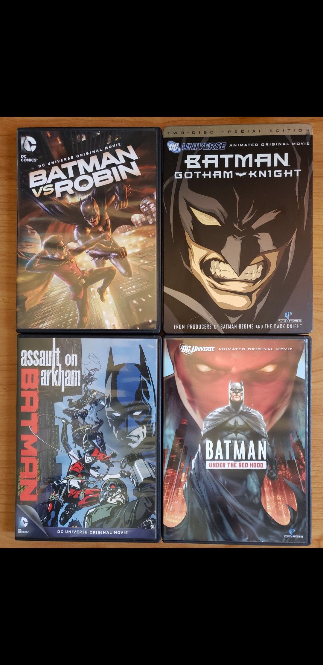 Batman animated movie bundle